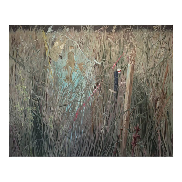 Wiese 1 (Meadow 1), 100 x 125 cm, oil paint on canvas